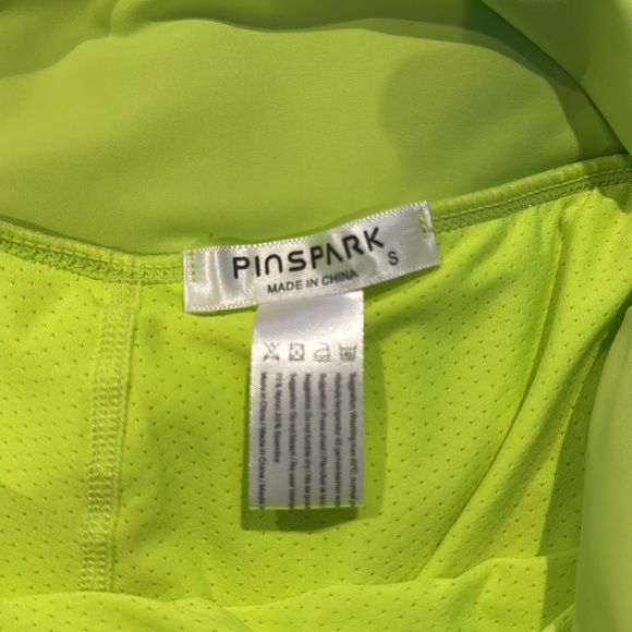 Women’s Neon Green Athletic Skirt - Picture 4 of 4